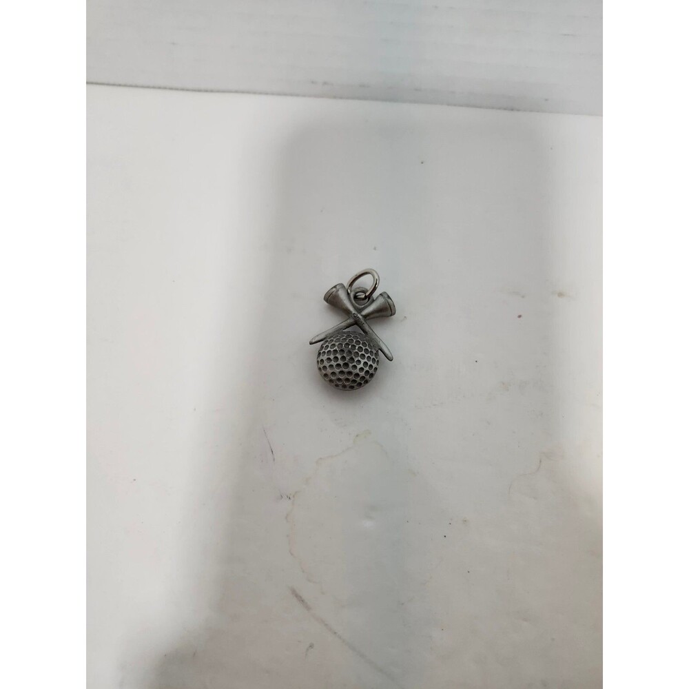 Golf Ball With Tees Pendant